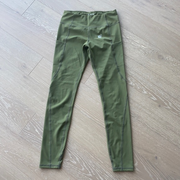 JEDNORTH LOTUS LEGGINGS - GREEN, SIZE S - Picture 3 of 6
